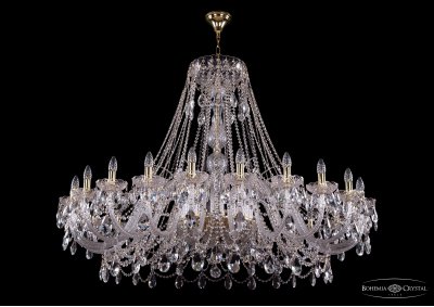 Люстра хрустальная Bohemia Ivele 1411/24/530/G Люстра хрустальная Bohemia Ivele 1411/24/530/G