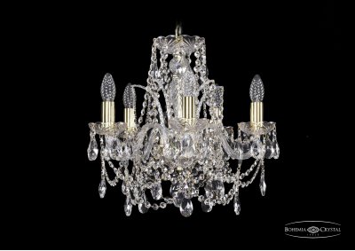 Люстра хрустальная Bohemia Ivele 1411/5/141/G
