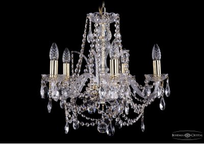 Люстра хрустальная Bohemia Ivele 1411/5/160/G