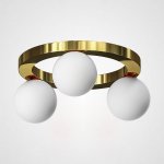 Потолочный светильник WREATH 3 D42 Золото, Матовый ImperiumLoft 141162-26