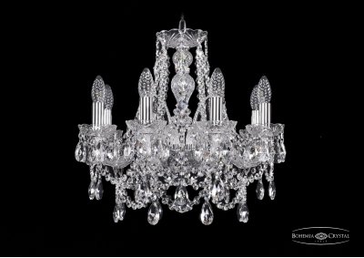 Люстра хрустальная Bohemia Ivele 1411/8/160/Ni