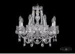 Люстра хрустальная Bohemia Ivele 1411/8/160/Ni