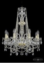 Люстра хрустальная Bohemia Ivele 1411/8/195/XL-65/G