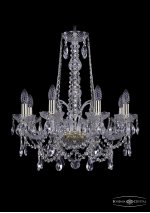 Люстра хрустальная Bohemia Ivele 1411/8/195/h-65/G