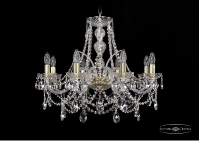 Люстра хрустальная Bohemia Ivele 1411/8/240/G