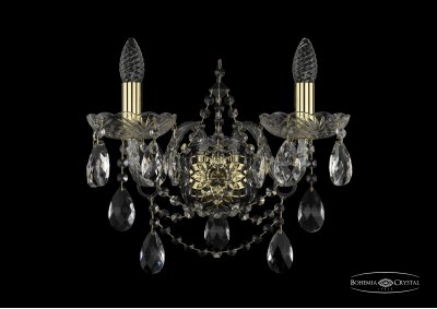 Светильник настенный бра Bohemia Ivele 1411B/2/160/XL/G Светильник настенный бра Bohemia Ivele 1411B/2/160/XL/G