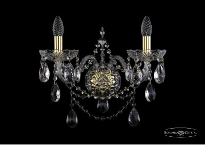 Светильник настенный бра Bohemia Ivele 1411B/2/195/XL/G Светильник настенный бра Bohemia Ivele 1411B/2/195/XL/G