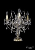 Настольная лампа Bohemia Ivele 1411L/3/141-39/G