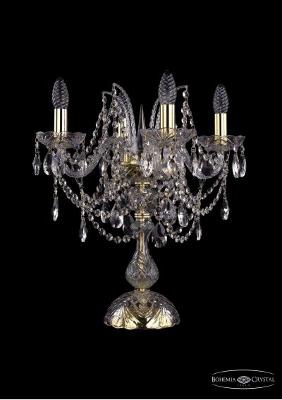 Настольная лампа Bohemia Ivele 1411L/4/141-47/G