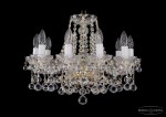 Люстра хрустальная Bohemia Ivele 1413/10/165/G/Balls