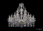 Люстра хрустальная Bohemia Ivele 1413.12+6+3.300.G
