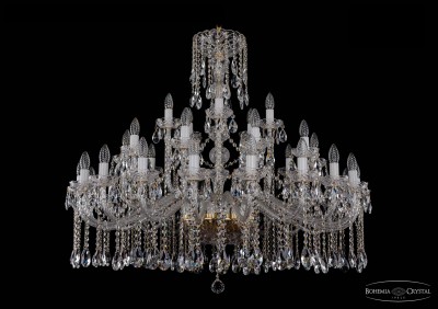 Люстра хрустальная Bohemia Ivele 1413/20+10+5/400/G Люстра хрустальная Bohemia Ivele 1413/20+10+5/400/G