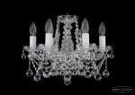 Люстра хрустальная Bohemia Ivele 1413/6/141/Ni/Balls