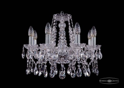Люстра хрустальная Bohemia Ivele 1413/8/165/Ni