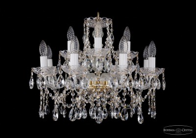Люстра хрустальная Bohemia Ivele 1413/8+4/200/G