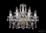 Люстра хрустальная Bohemia Ivele 1413/8+4/200/G