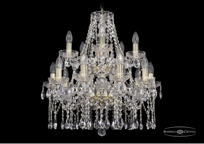 Люстра хрустальная Bohemia Ivele 1413/10+5/200/2d/G