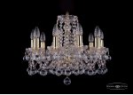 Люстра хрустальная Bohemia Ivele 1413/10/165/G/Balls