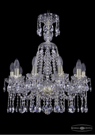 Люстра хрустальная Bohemia Ivele 1413/10/200/XL-66/G