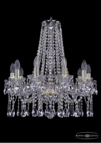 Люстра хрустальная Bohemia Ivele 1413/10/200/h-60/G