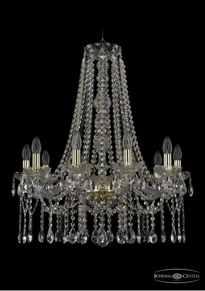 Люстра хрустальная Bohemia Ivele 1413/10/220/h-76/G