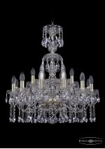 Люстра хрустальная Bohemia Ivele 1413/12+6/220/XL-74/G
