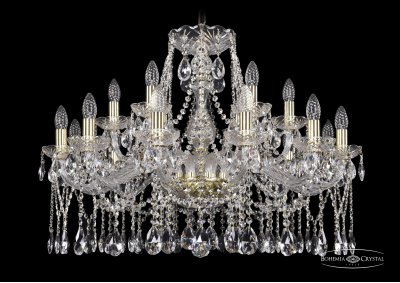 Люстра хрустальная Bohemia Ivele 1413/12+6/300/G