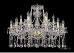 Люстра хрустальная Bohemia Ivele 1413/12+6/300/G