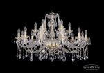 Люстра хрустальная Bohemia Ivele 1413/12+6/360/G