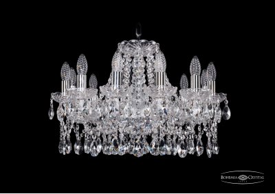 Люстра хрустальная Bohemia Ivele 1413/12/200/Ni