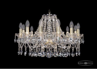 Люстра хрустальная Bohemia Ivele 1413/12/220/G