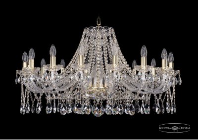 Люстра хрустальная Bohemia Ivele 1413/16/360/G