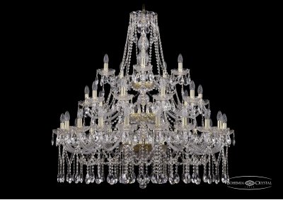 Люстра хрустальная Bohemia Ivele 1413/20+10+5/400/3d/G