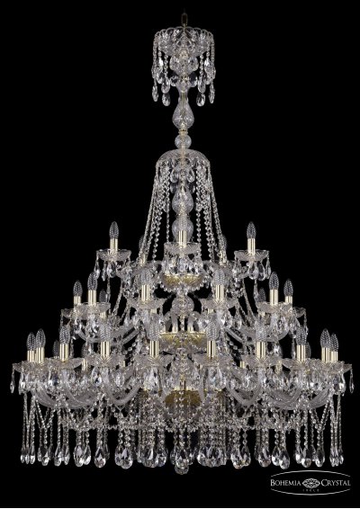 Люстра хрустальная Bohemia Ivele 1413/20+10+5/400/XL-158/3d/G