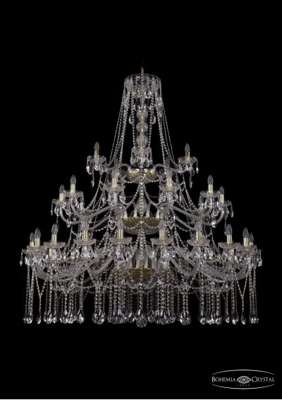 Люстра хрустальная Bohemia Ivele 1413/20+10+5/530/3d/G
