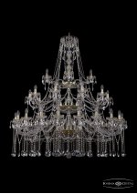 Люстра хрустальная Bohemia Ivele 1413/20+10+5/530/3d/G