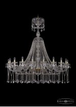 Люстра хрустальная Bohemia Ivele 1413/20/530/XL-158/G