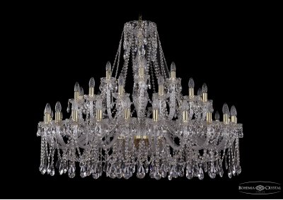 Люстра хрустальная Bohemia Ivele 1413/24+12+6/460/G Люстра хрустальная Bohemia Ivele 1413/24+12+6/460/G