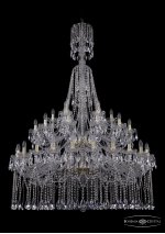 Люстра хрустальная Bohemia Ivele 1413/24+12+6/460/XL-186/2d/G