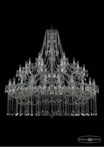 Люстра хрустальная Bohemia Ivele 1413/24+12+6/530/2d/Ni