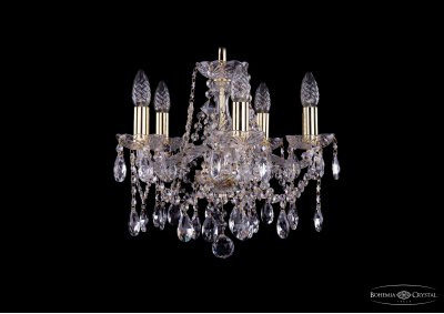 Люстра хрустальная Bohemia Ivele 1413/5/141/G Люстра хрустальная Bohemia Ivele 1413/5/141/G
