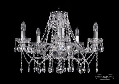 Люстра хрустальная Bohemia Ivele 1413/5/200/Ni