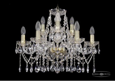 Люстра хрустальная Bohemia Ivele 1413/6+3/200/G