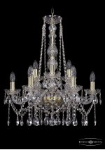 Люстра хрустальная Bohemia Ivele 1413/6+3/200/h-66/G