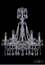 Люстра хрустальная Bohemia Ivele 1413/6/200/XL-66/G