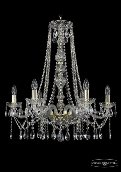 Люстра хрустальная Bohemia Ivele 1413/6/220/h-73/G
