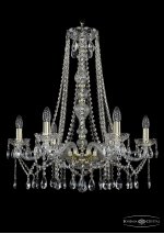 Люстра хрустальная Bohemia Ivele 1413/6/220/h-73/G