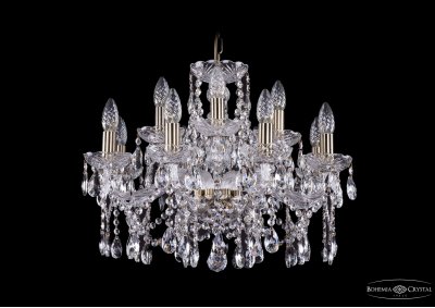 Люстра хрустальная Bohemia Ivele 1413/8+4/200/Pa