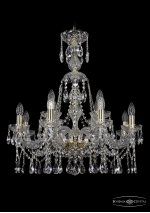 Люстра хрустальная Bohemia Ivele 1413/8+4/220/XL-73/G