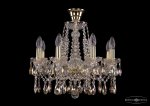 Люстра хрустальная  Bohemia Ivele 1413/8/165/GD/K701
